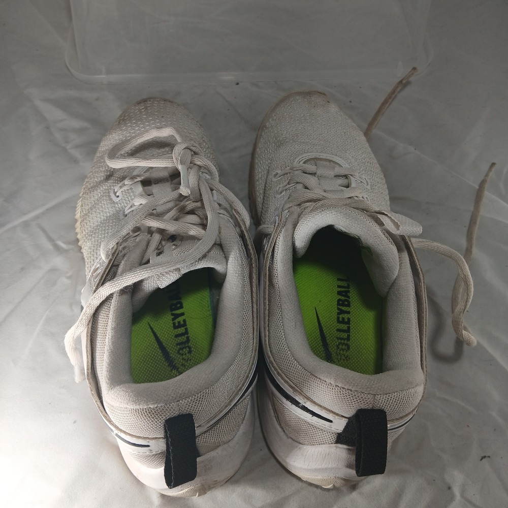 Nike Zoom HyperAce 2 Volleyball‎ Shoes Sneakers White Black AA0286-100 Size 8.5 - Picture 6 of 8